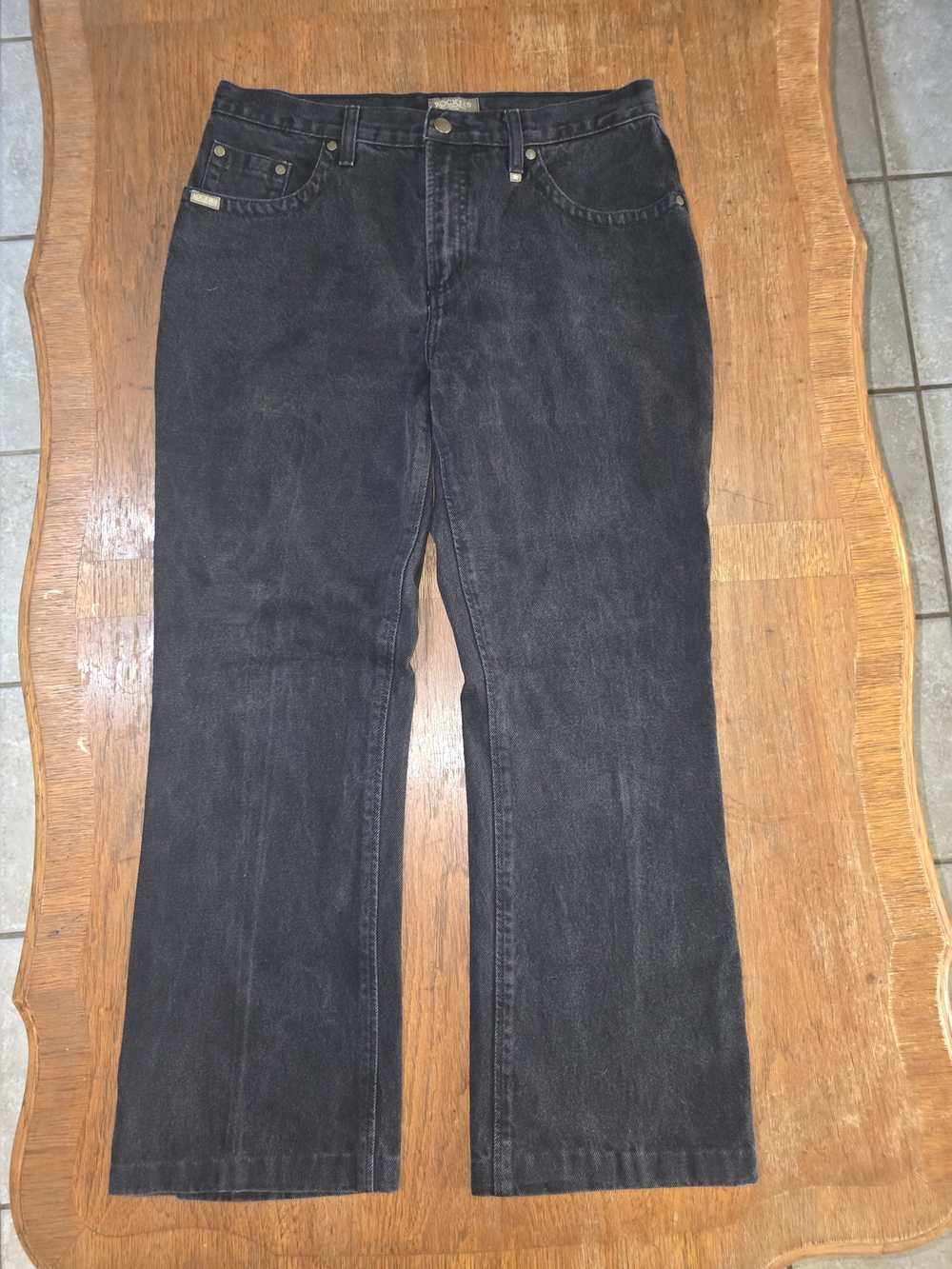 Women's Rockies Black Bootcut  Jeans